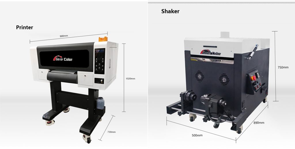 A3 DTF Printer Powder shaker Size